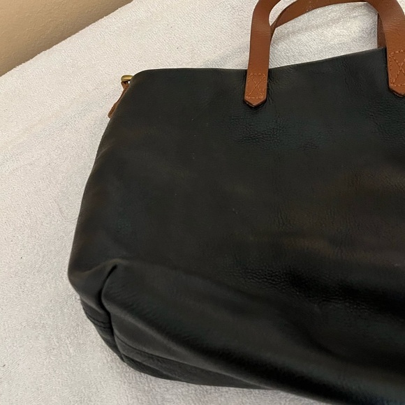 Madewell Black Leather Imperfection
 Bag - Picture 3 of 10